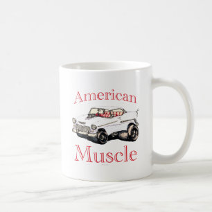 Caneca De Café músculo 55 americano chevy