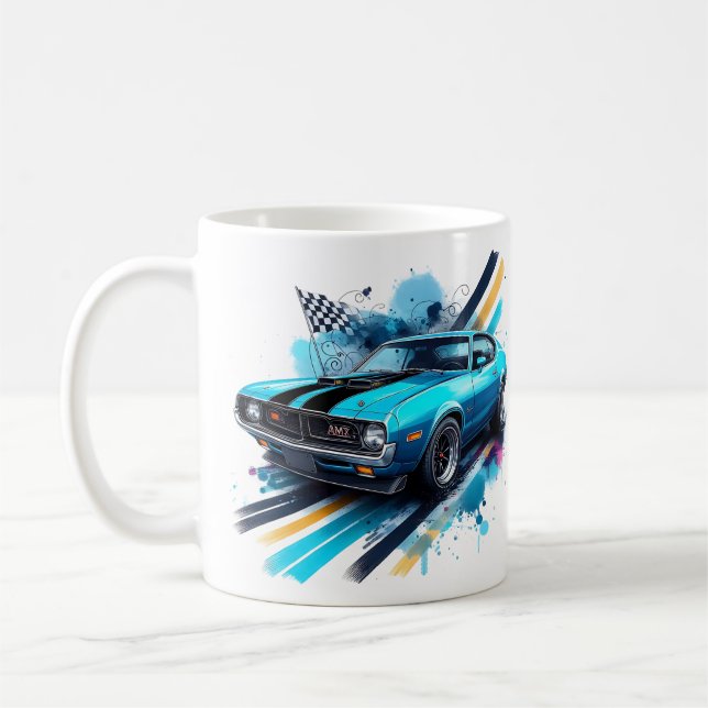 Caneca De Café Músculo Car Mug (Esquerda)