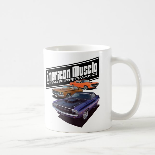 Caneca De Café Músculo de Mopar do americano (Direita)