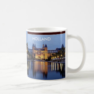 Caneca De Café museum2, museum2, HOLLAND, AMSTERDÃO, magnésio