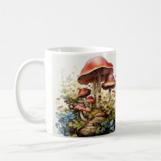 Caneca De Café Mushroom Café Mug