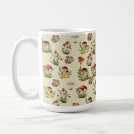 Caneca De Café Mushroom Café Mug