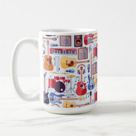 Caneca De Café Music Mug