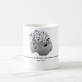 Caneca De Café Music Mug