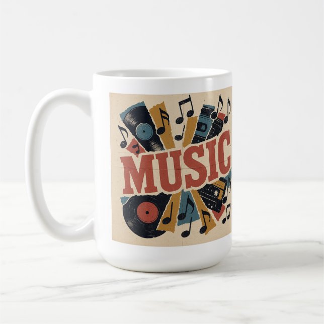 Caneca De Café Música (Esquerda)