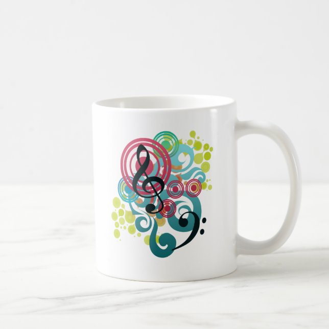 Caneca De Café Música (Direita)