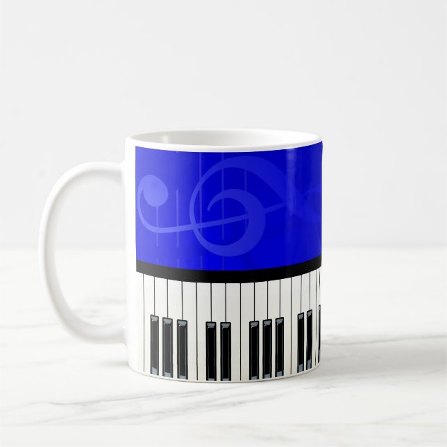 Caneca De Café Música 6 Mug (Esquerda)