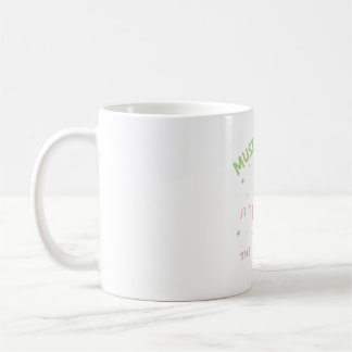 Caneca De Café Música cura a sopa e violão
