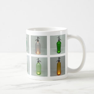 CANECA DE CAFÉ MÚSICA DE GARRAFAS DE SELTZER
