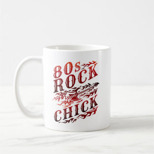 Caneca De Café Música dos anos oitenta do Pintinho Rock