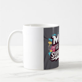 Caneca De Café Música É Sua Superpotência