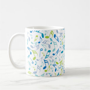 Caneca De Café Música Notas Colheita