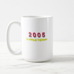 Caneca De Café Música Principal de 2005 por Ano