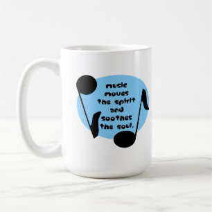 Caneca De Café Música Soita o Espírito