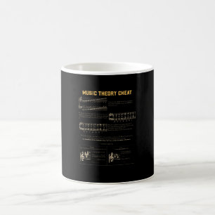 Caneca De Café Música Teoria Gráfica