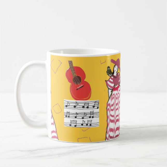 Caneca De Café Musical (Esquerda)