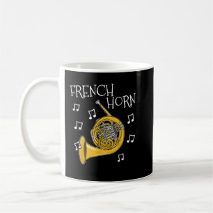 Caneca De Café Músico de latão francês Horn Hornist1