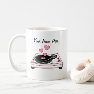 Caneca De Café Músico do Lover Musical do Casamento Personalizado