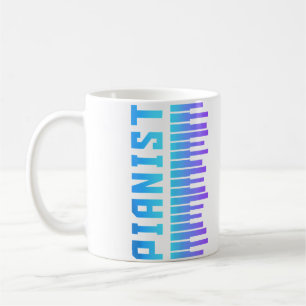 Caneca De Café Músico Orquestra Pianista