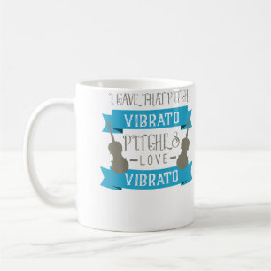 Caneca De Café Músico Violinista Orquestra Instrumento Violino
