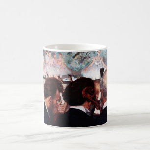 Caneca De Café Músicos da Orquestra, Edgar Degas