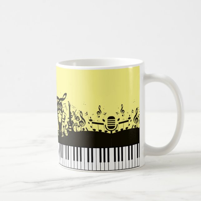 Caneca De Café Músicos Mug (Direita)