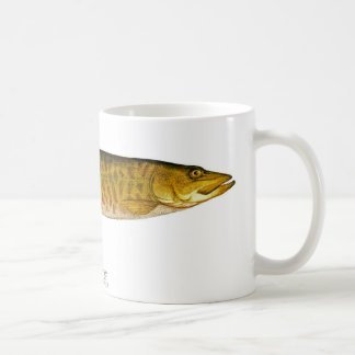 Caneca De Café Muskellunge Fish Coffee Mug