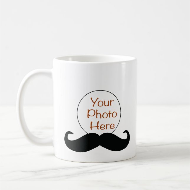 Caneca De Café Mustache (Esquerda)