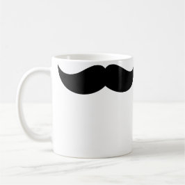 Caneca De Café Mustache