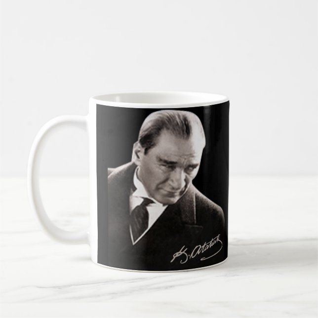 Caneca De Café Mustafa Kemal Ataturk (Esquerda)