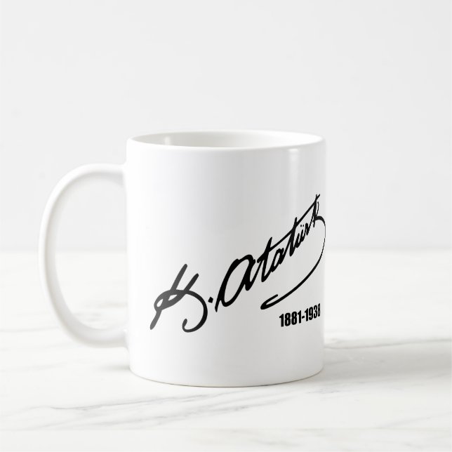 Caneca De Café Mustafa Kemal Ataturk (Esquerda)