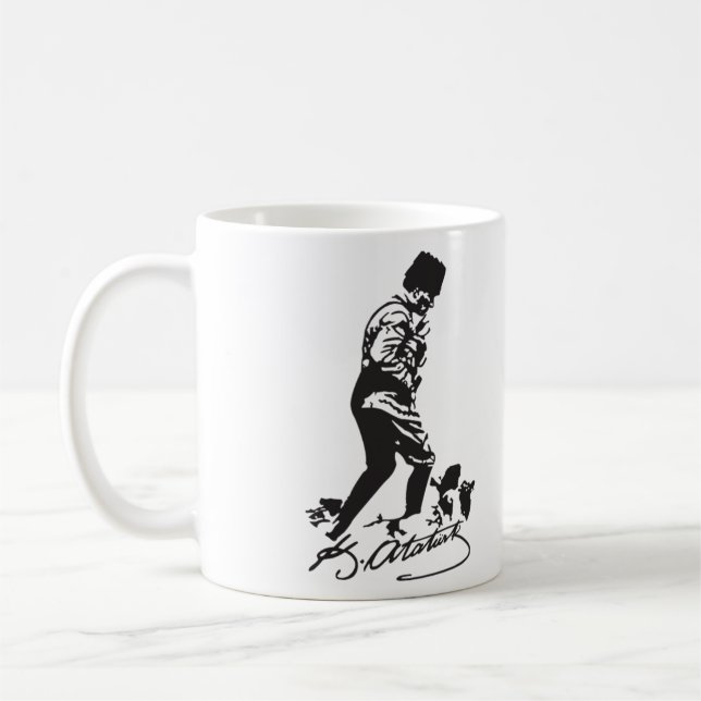 Caneca De Café Mustafa Kemal Ataturk (Esquerda)