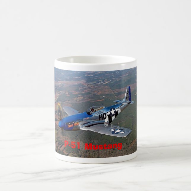Caneca De Café mustang p-51 (Centro)