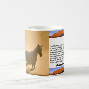 Caneca De Café Mustang Roundup