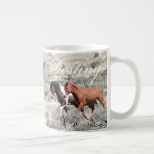 Caneca De Café Mustang selvagem Mug~ "destino "