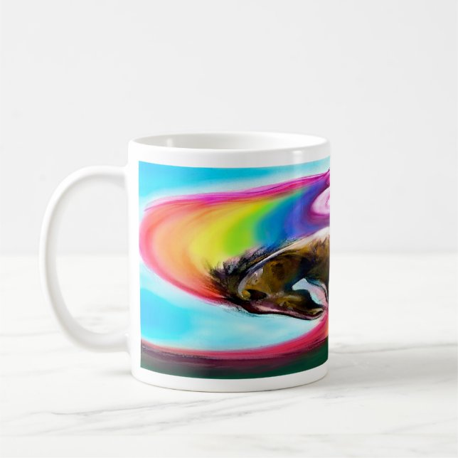 Caneca De Café Mustang Unicorn (Esquerda)