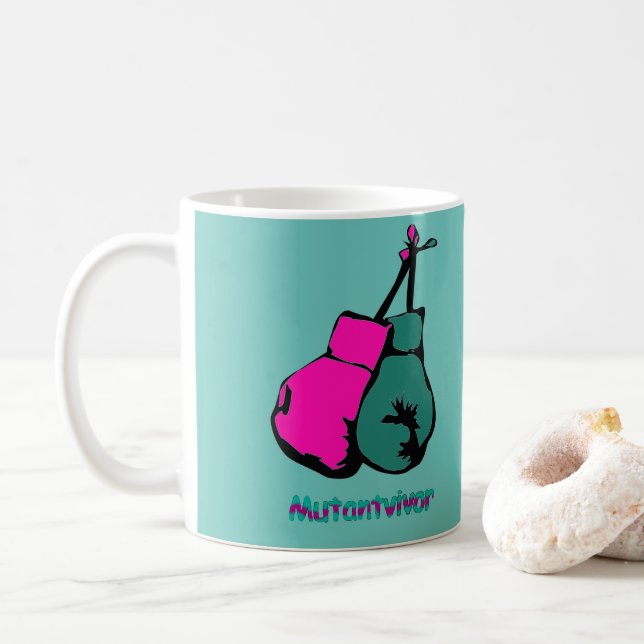Caneca De Café Mutantvivor (Com Donut)