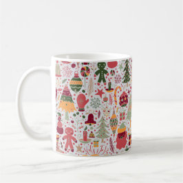 Caneca De Café My Christmas Goodies Blue