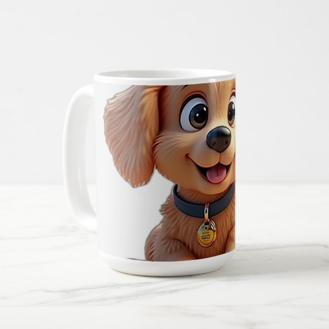 Caneca De Café My dog is my personality (Frente Esquerda)