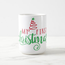 Caneca De Café My First Christmas Mug | Cute Holiday Baby Gift Cu