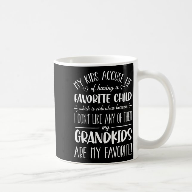 Caneca De Café My Grandkids Are My Favorite Funny Grandmother G  (Direita)
