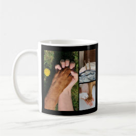 Caneca De Café My Heart Has Four Legs Dog Love Design