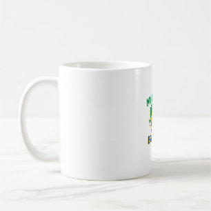 Caneca De Café My Heart Is Brazilian Cute Patriotic Design
