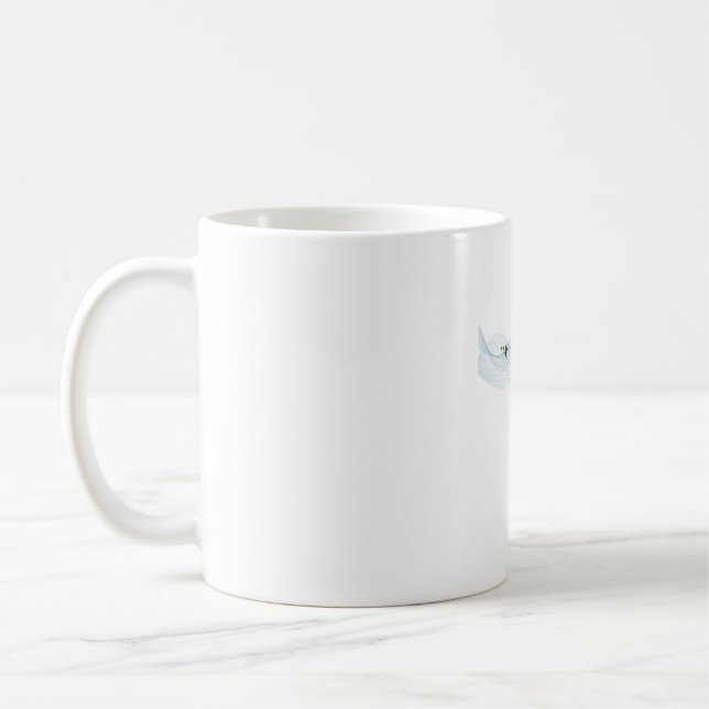 Caneca De Café My Kind of Silence – Minimal Calm Quote (Esquerda)
