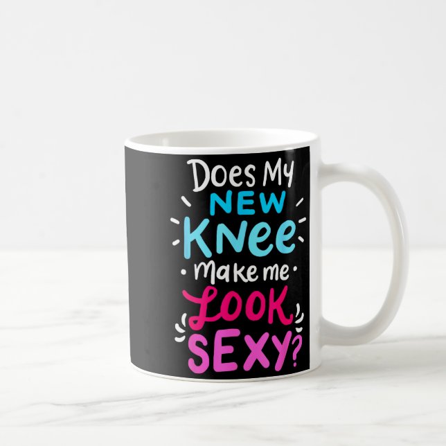 Caneca De Café My New Knee Gift Funny Knee Replacement Surgery Jo (Direita)