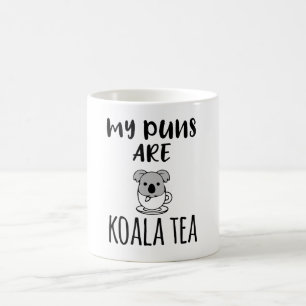 Caneca De Café My Puns Are Koala Tea