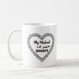 Caneca De Café My weekend is all booked lustiges Zitat