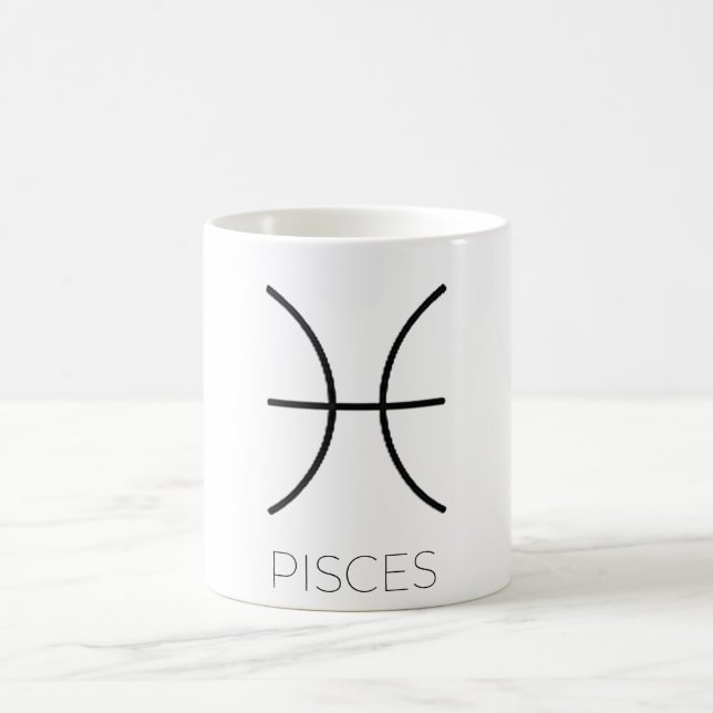 Caneca De Café My Zodiac Sign  (Centro)