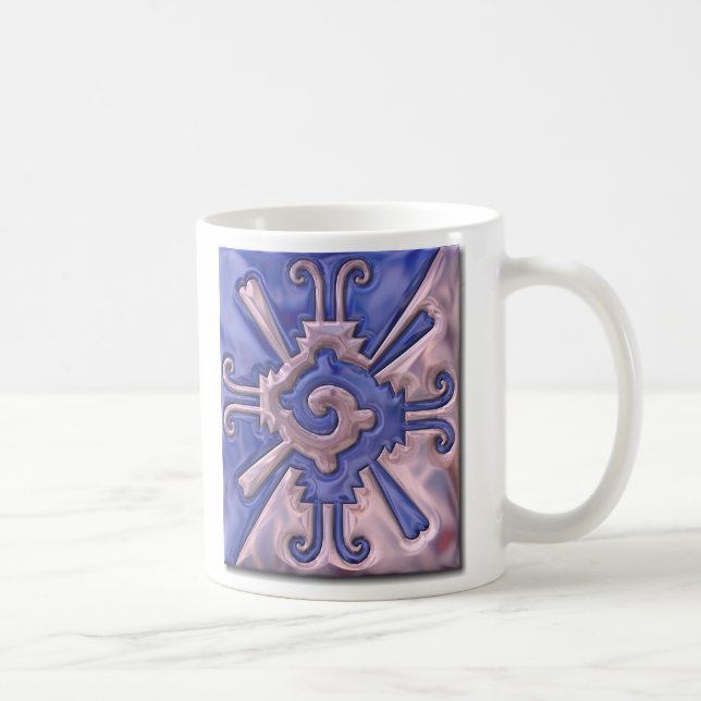 Caneca De Café Myan Hunab Ku-glass (Direita)