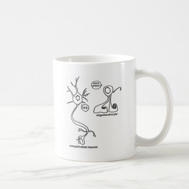 Caneca De Café Myelin Pusher (Direita)